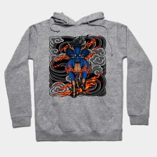 chinese dragon horse Hoodie